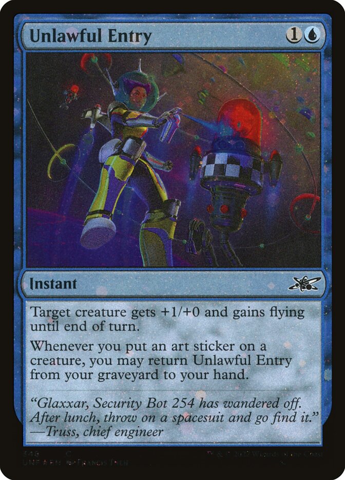 Unlawful Entry (Galaxy Foil)