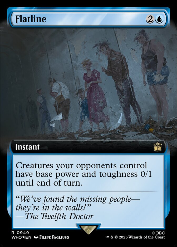 Flatline (Extended Art) (Surge Foil)