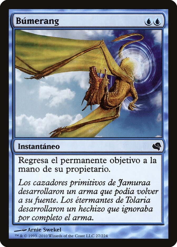 Boomerang (Spanish) - "Bumerang"