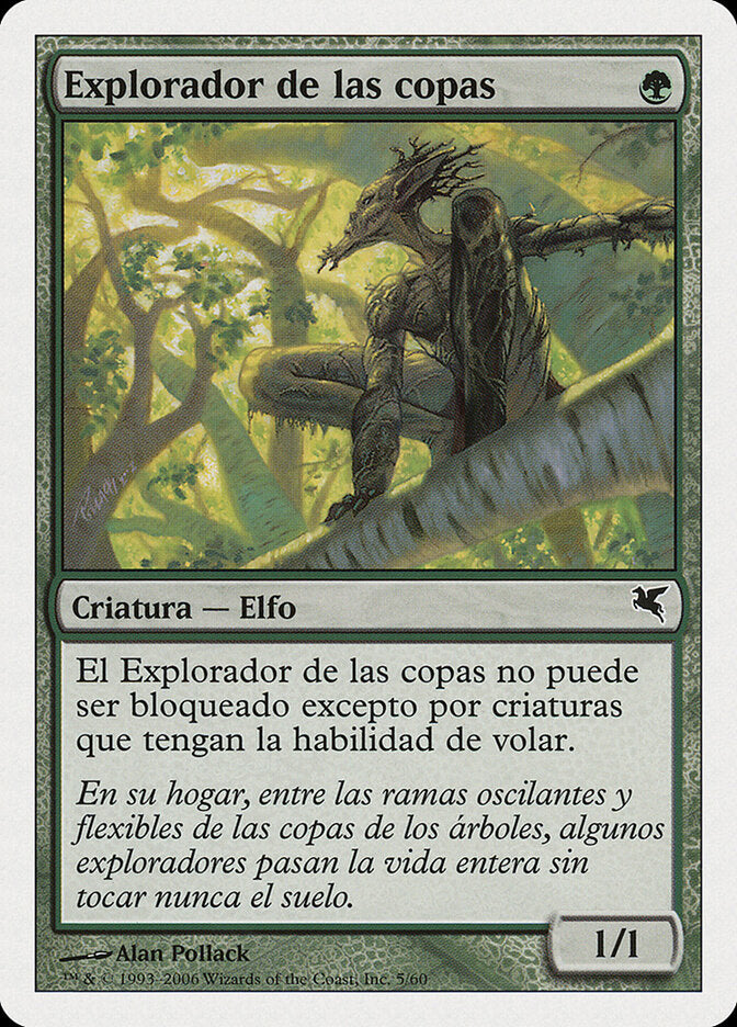 Treetop Scout (Spanish) - "Explorador de las copas" (B5)