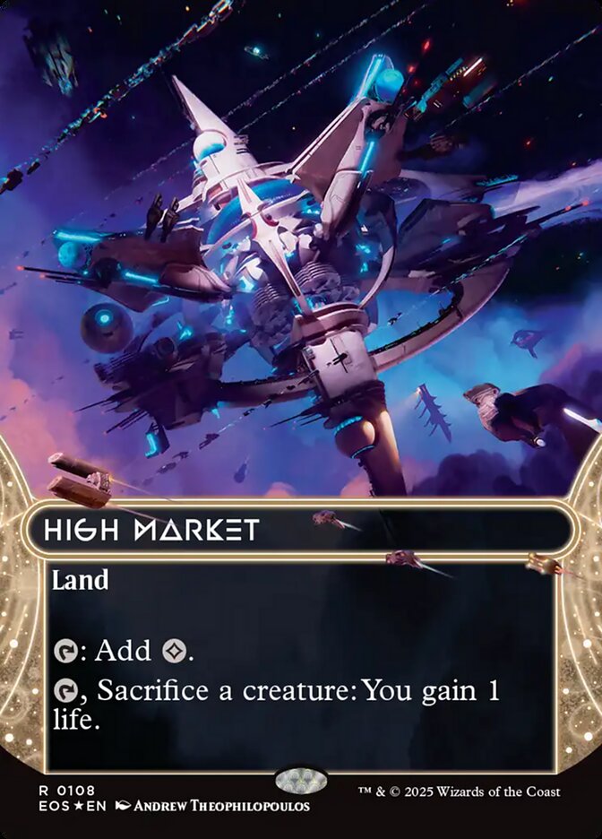 High Market (0108) (Borderless) (Galaxy Foil)