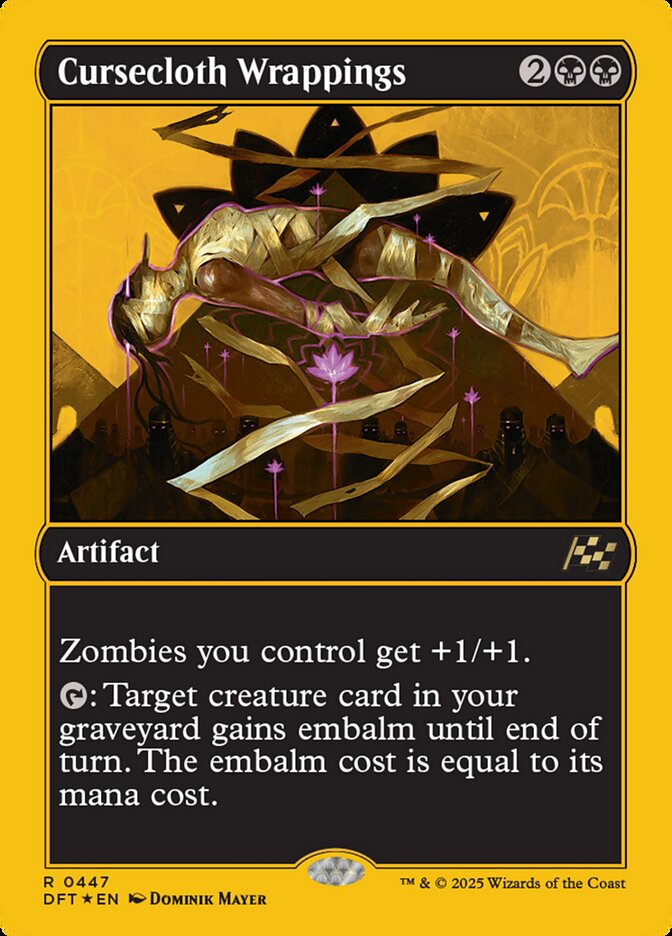 Cursecloth Wrappings (First-Place Foil)