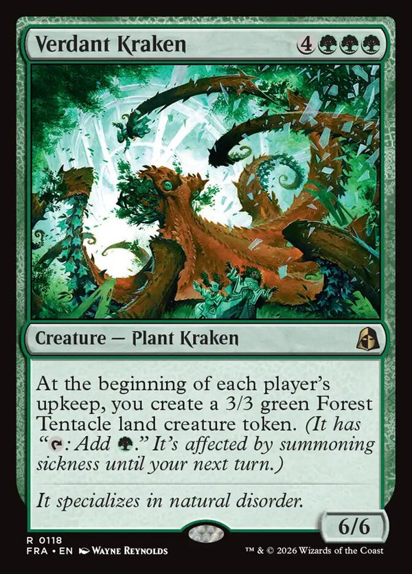 Verdant Kraken (FRA 118) - Magic: The Gathering