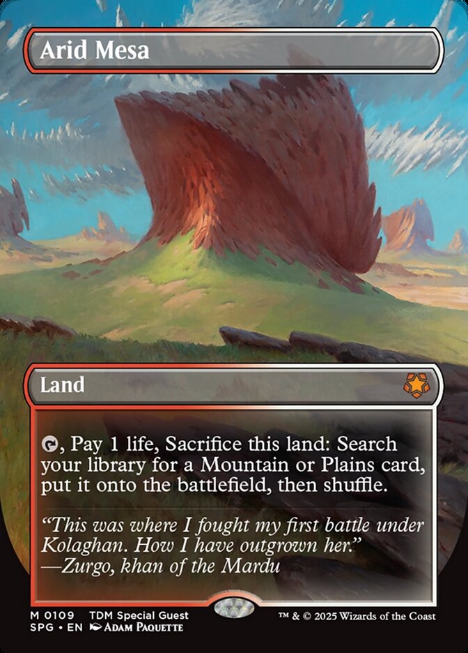 Arid Mesa (Borderless)
