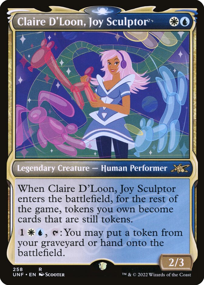 Claire D'Loon, Joy Sculptor (Showcase)