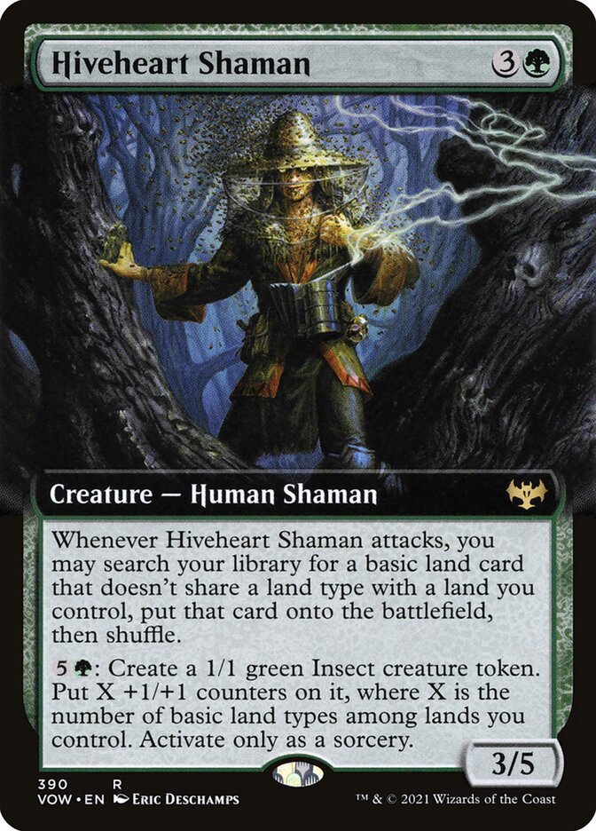 Hiveheart Shaman (Extended Art)