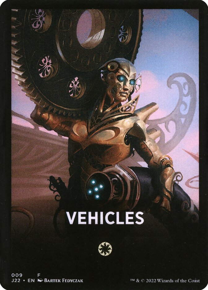 Vehicles Theme Card