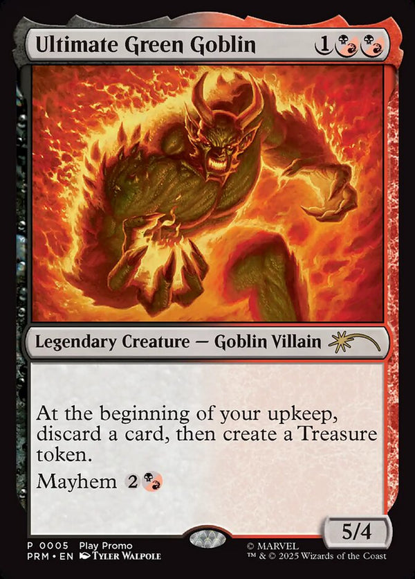 Ultimate Green Goblin (PLAY 5) - Magic: The Gathering