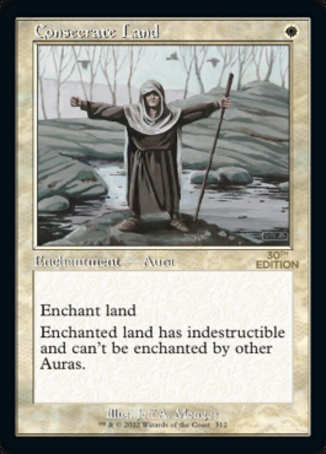 Consecrate Land (Retro Frame)