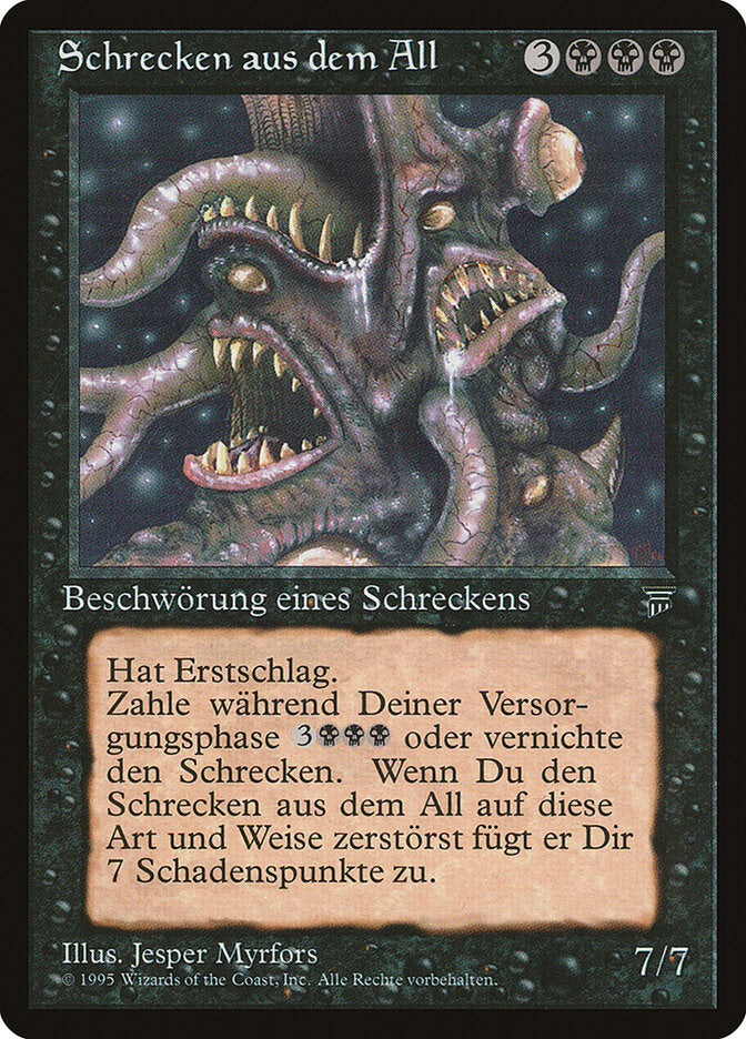 Cosmic Horror (German) - "Schrecken aus dem All"