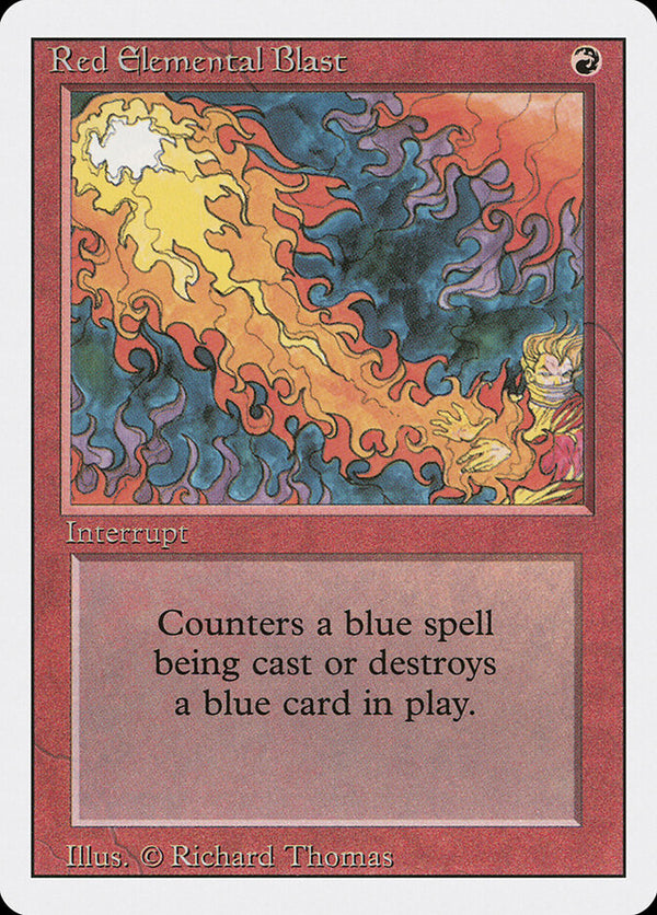 Red Elemental Blast - Magic: The Gathering