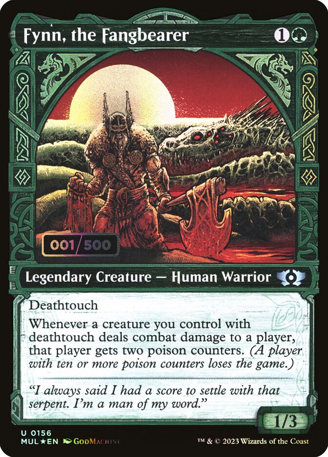 Fynn, the Fangbearer (Serial Numbered)