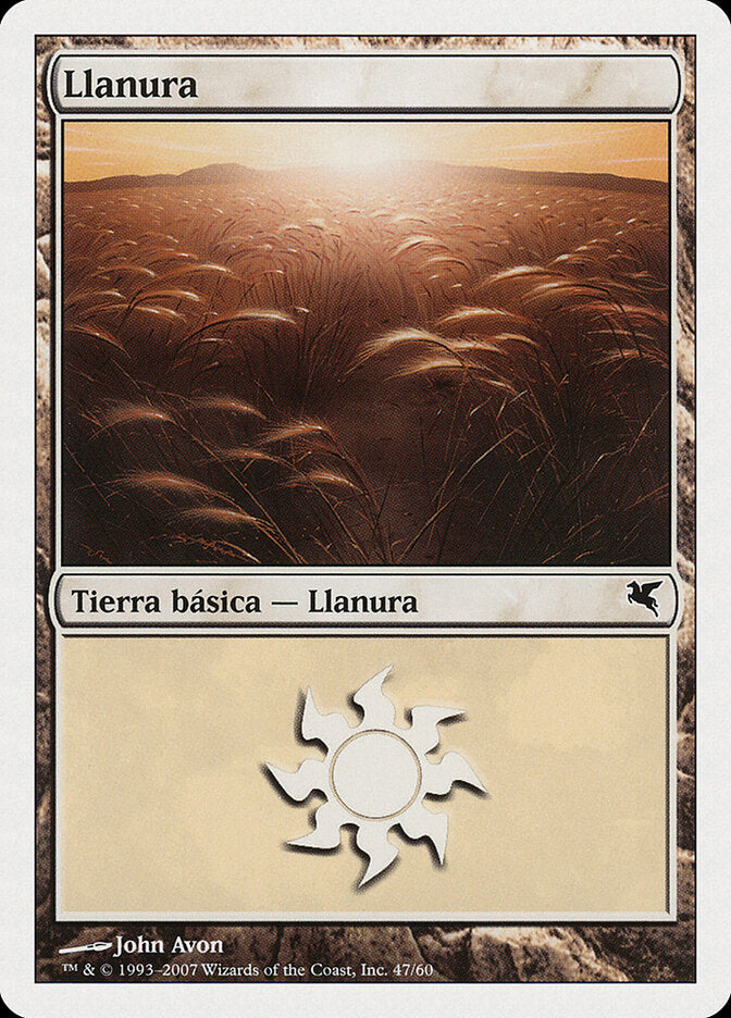 Plains (Spanish) - "Llanura" (J47)