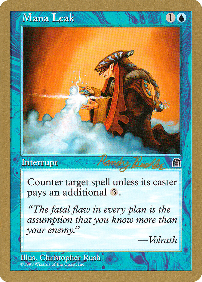 Mana Leak - 1998 Randy Buehler (STH)