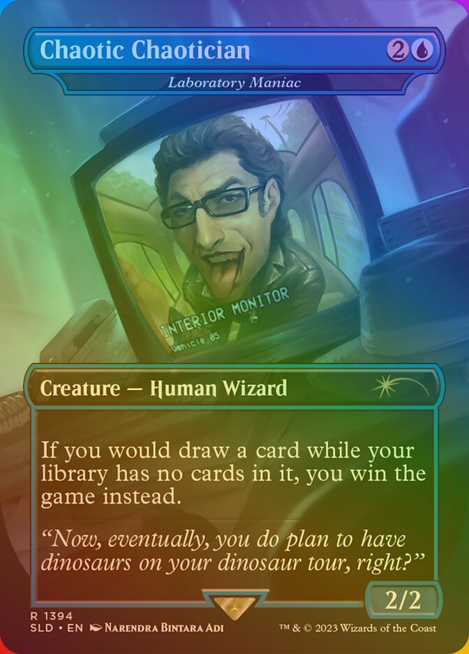 Chaotic Chaotician - Laboratory Maniac (Rainbow Foil)