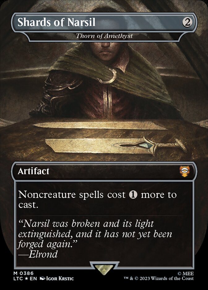 Shards of Narsil - Thorn of Amethyst (Surge Foil)