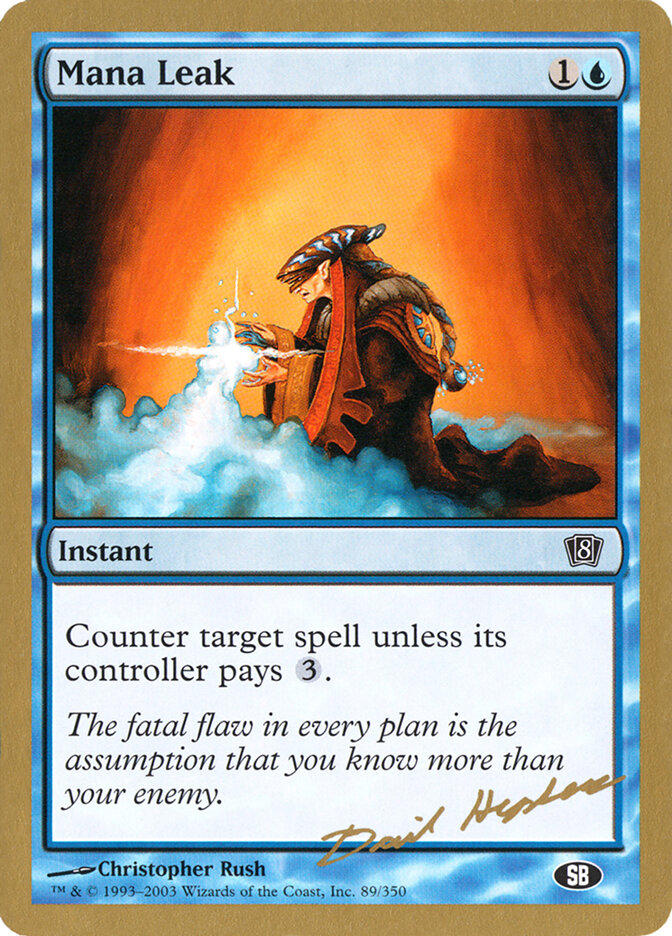 Mana Leak - 2003 Dave Humpherys (8ED) (SB)