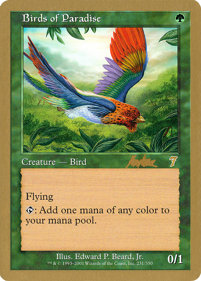 Birds of Paradise - 2002 Brian Kibler (7ED)