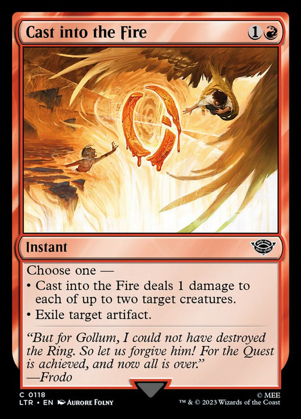 Cast into the Fire - Magic: The Gathering