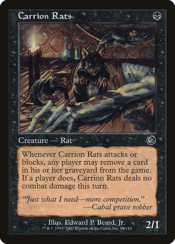 Carrion Rats - Magic: The Gathering