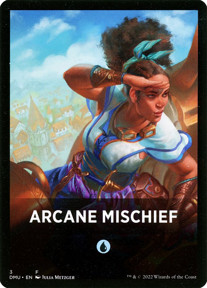 Arcane Mischief Theme Card