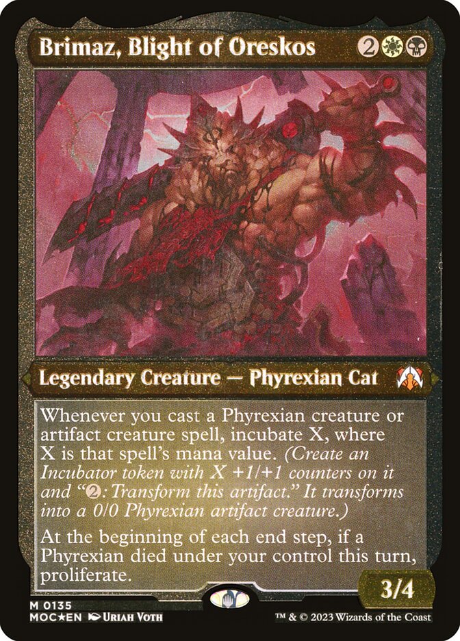 Brimaz, Blight of Oreskos (Display Commander) - Thick Stock