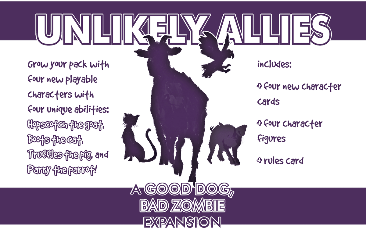 Good Dog, Bad Zombies: Unlikely Allies