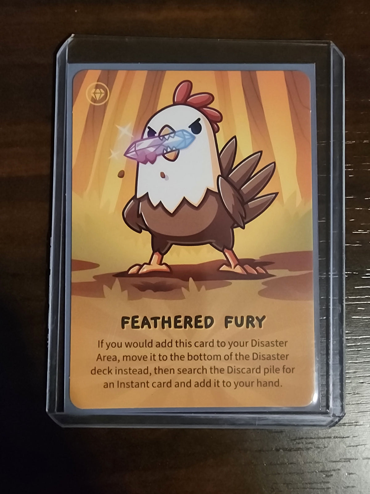 Happy Little Dinsoaurs: Feathered Fury Promo Card