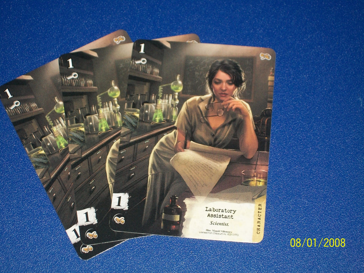 Call of Cthulhu: The Card Game – Alternate Art Laboratory Assistant