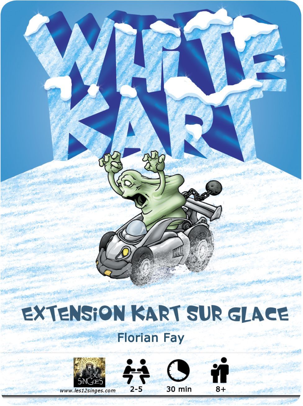 Kart sur Glace: White Kart