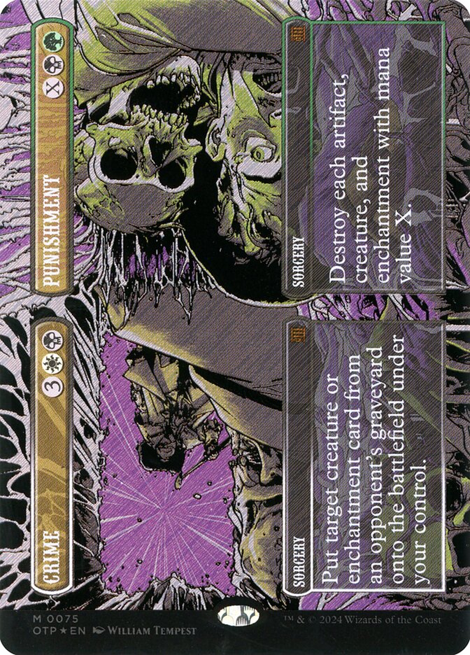Crime // Punishment (Textured Foil)