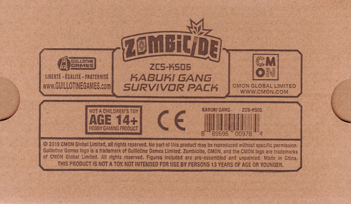 Zombicide: Invader – Kabuki Gang Survivor Pack