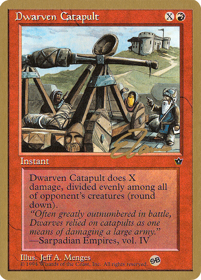 Dwarven Catapult - 1996 Eric Tam (FEM) (SB)