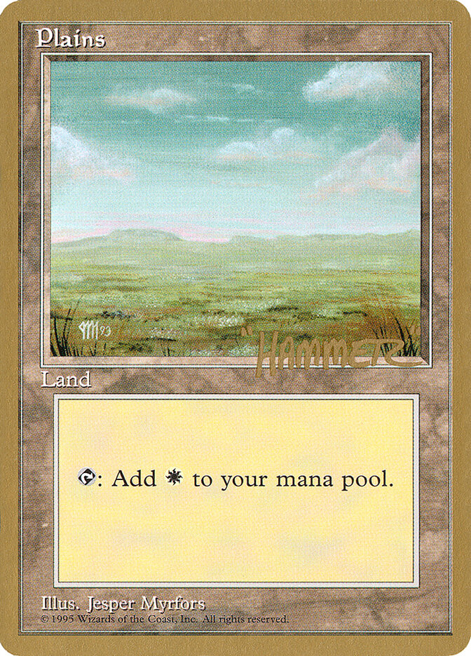 Plains (A) - 1996 Shawn "Hammer" Regnier (4ED)