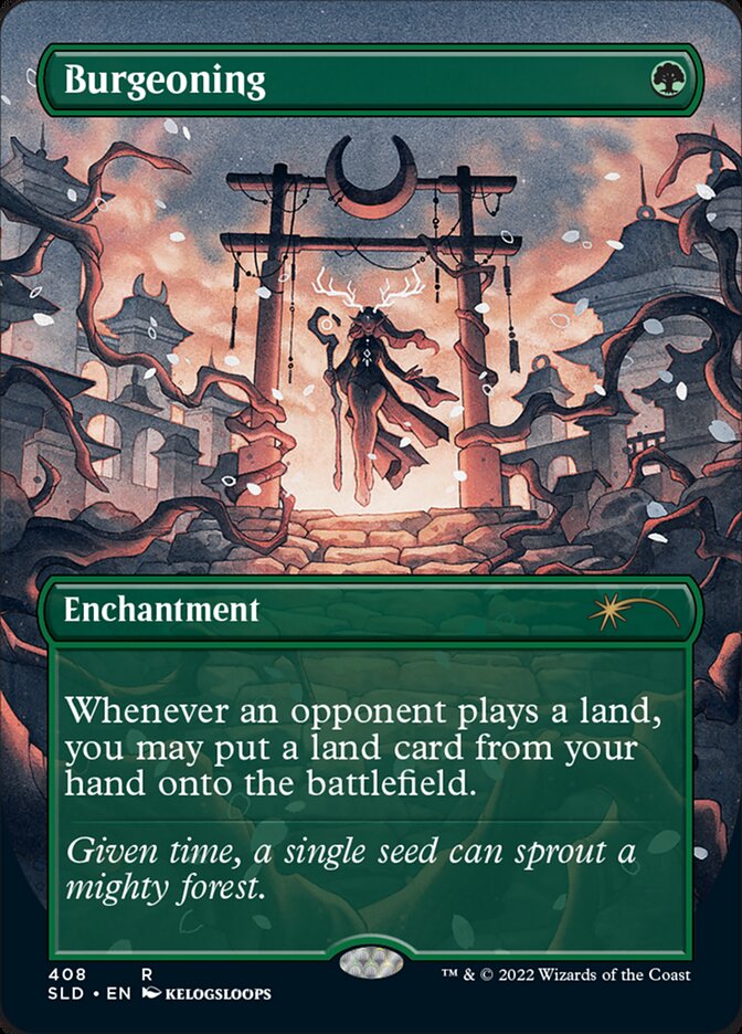 Burgeoning (Borderless)