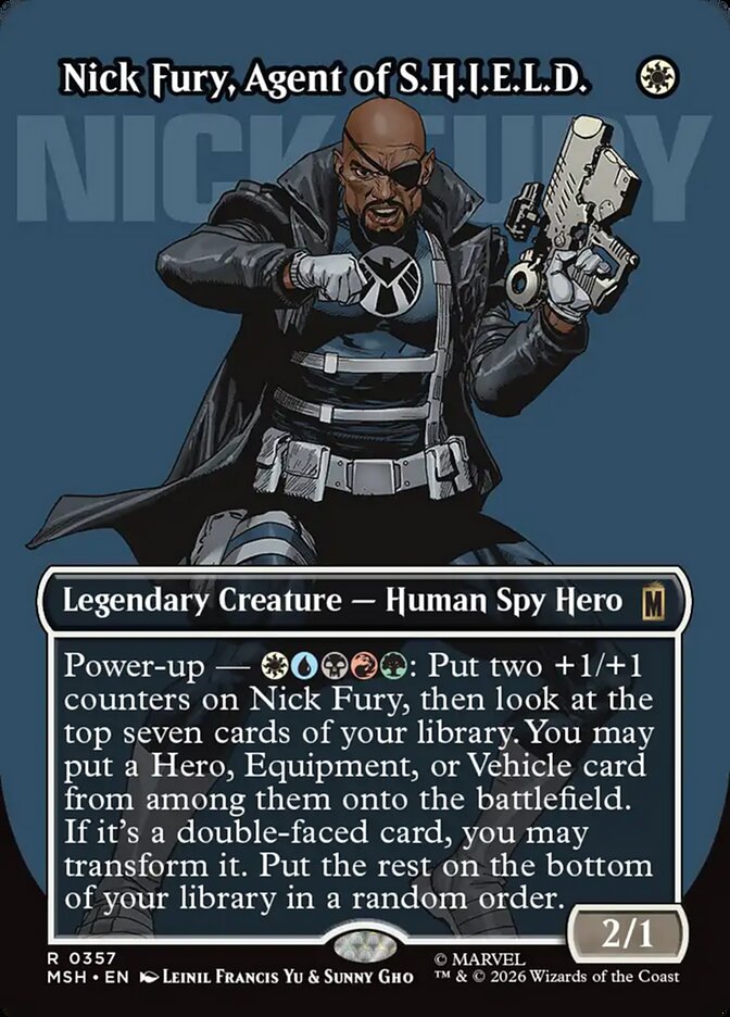 Nick Fury, Agent of S.H.I.E.L.D. (Borderless) (0357)