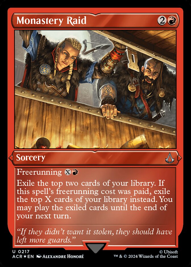 Monastery Raid (Foil Etched)