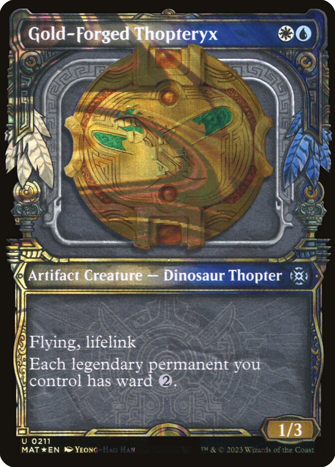 Gold-Forged Thopteryx (Halo Foil)