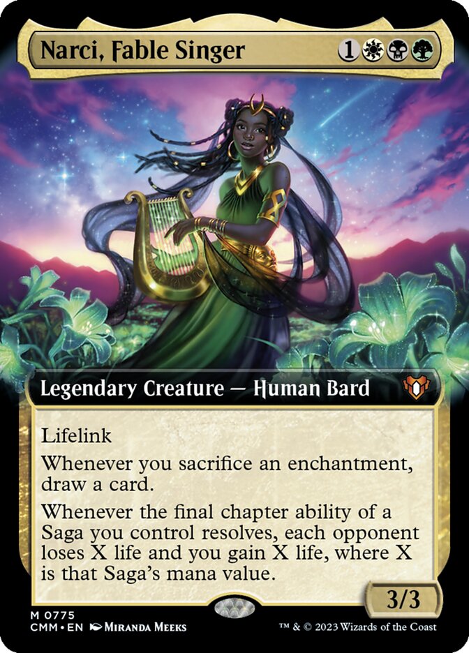 Narci, Fable Singer (Extended Art)