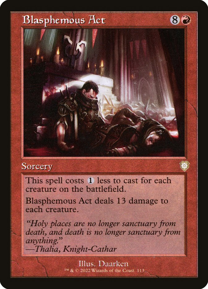 Blasphemous Act (Retro Frame)