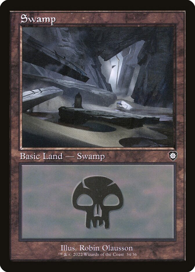 Swamp (34) (Retro Frame)