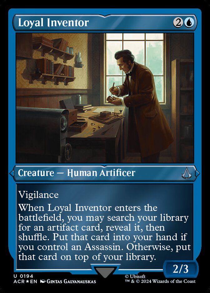 Loyal Inventor (Foil Etched)