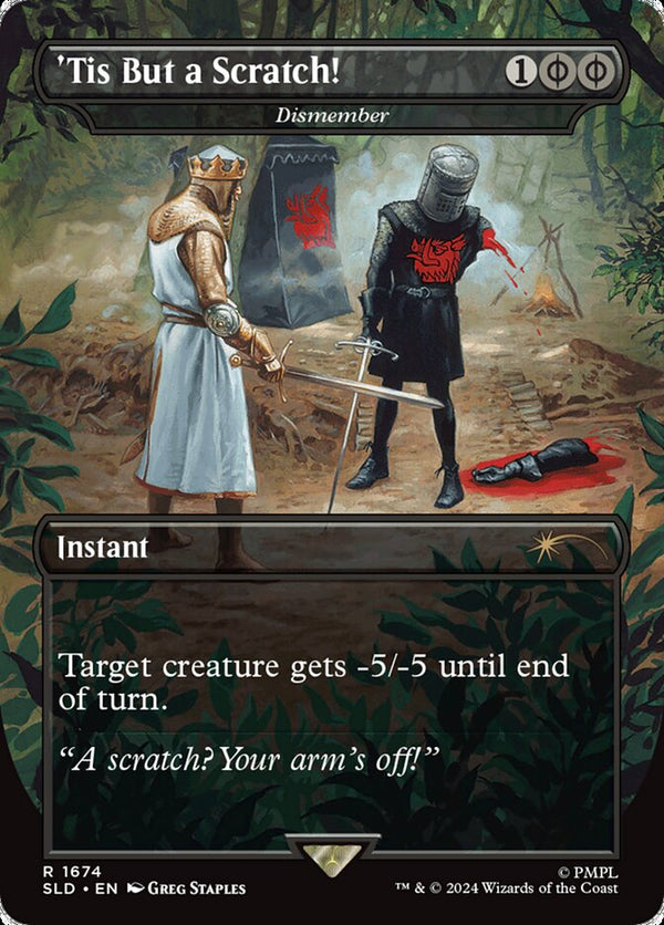 'Tis But a Scratch! - Dismember - Magic: The Gathering