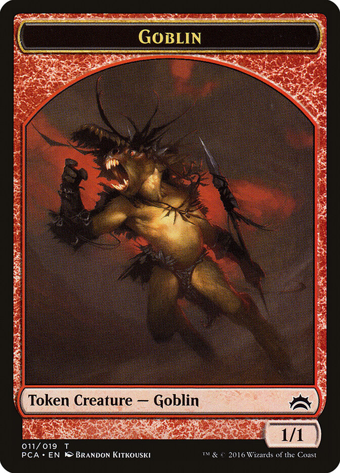 Goblin // Boar Double-Sided Token