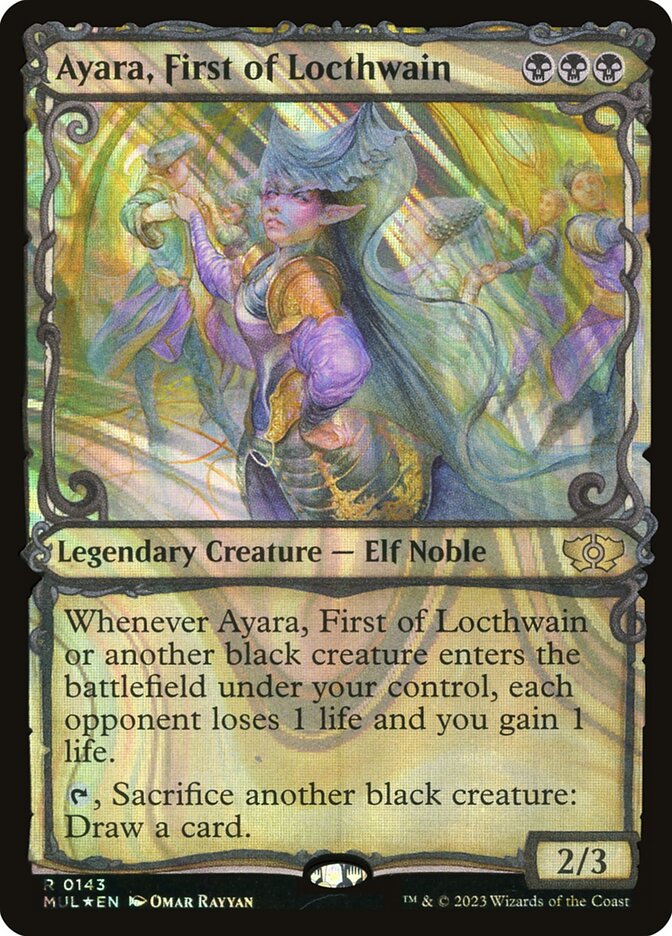 Ayara, First of Locthwain (Halo Foil)