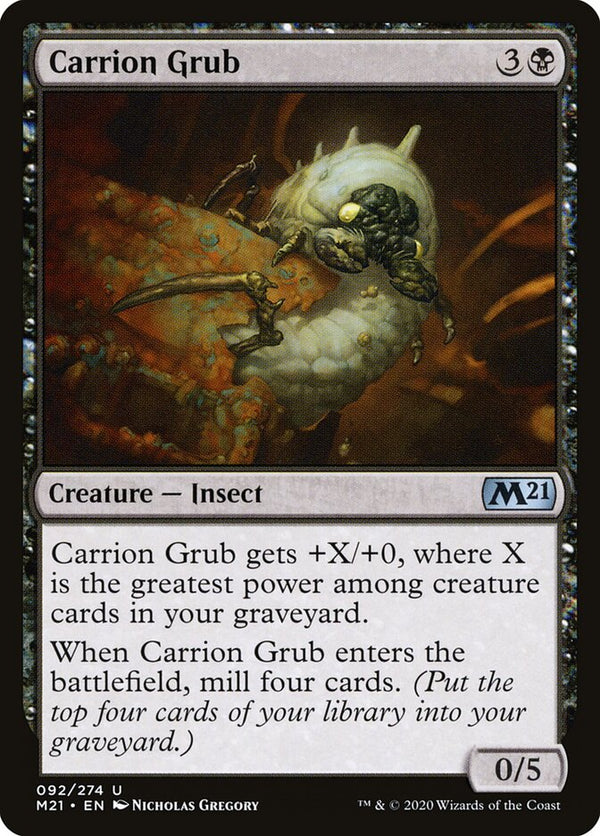 Carrion Grub - Magic: The Gathering