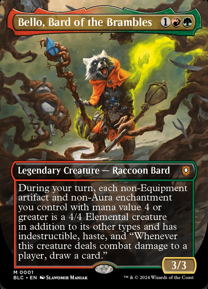 Bello, Bard of the Brambles (Borderless)