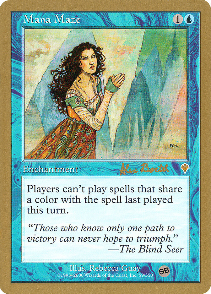 Mana Maze - 2001 Alex Borteh (INV) (SB)