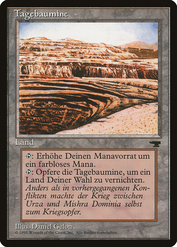 Strip Mine (German) - "Tagebaumine"