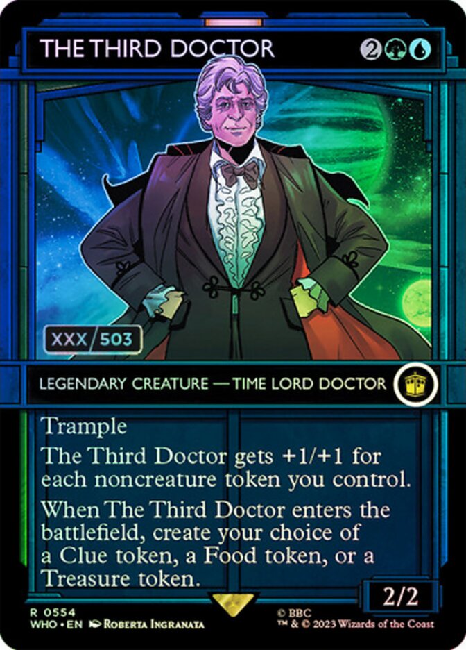 The Third Doctor (Serial Numbered)